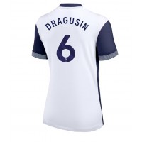 Dres Tottenham Hotspur Radu Dragusin #6 Domáci pre Ženy 2024-25 Krátky Rukáv